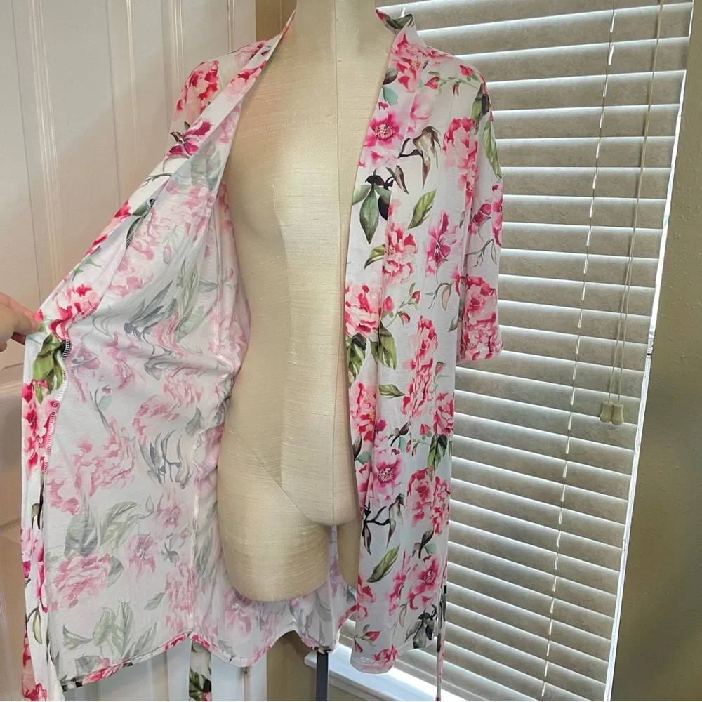 Show Me Your MuMu Floral Print Brie Robe O/S